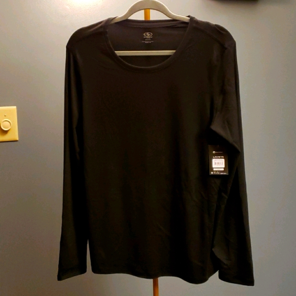 Athletic core long sleeve tee size L